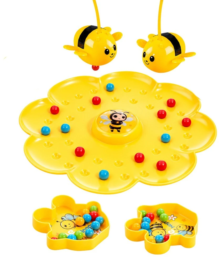 Lean Toys Magnetinis vikrumo žaidimas „Bitės“, 2 žaidėjams