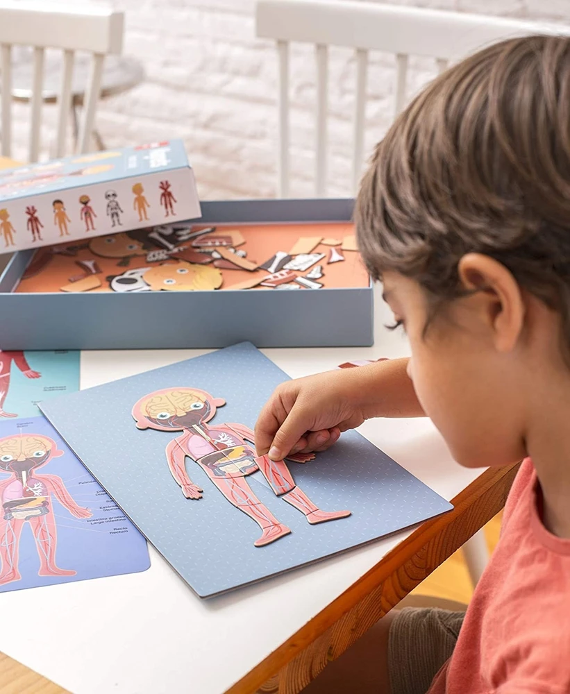 Apli Kids Magnetinis žaidimas-dėlionė „Žmogaus kūnas”