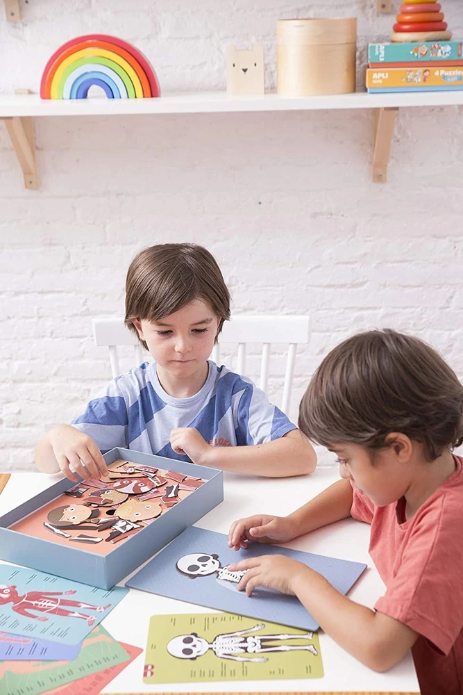 Apli Kids Magnetinis žaidimas-dėlionė „Žmogaus kūnas”