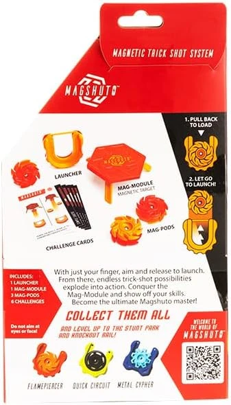 Fat Brain Toys Magnetinių triukų rinkinys „Magshuto: Quick Circuit“