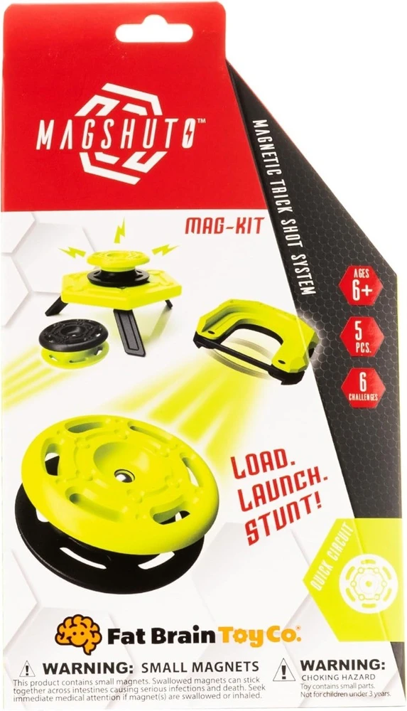 Fat Brain Toys Magnetinių triukų rinkinys „Magshuto: Quick Circuit“