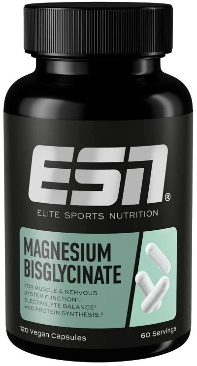 Magnio bisglicinato kapsulės ESN 120 vnt
