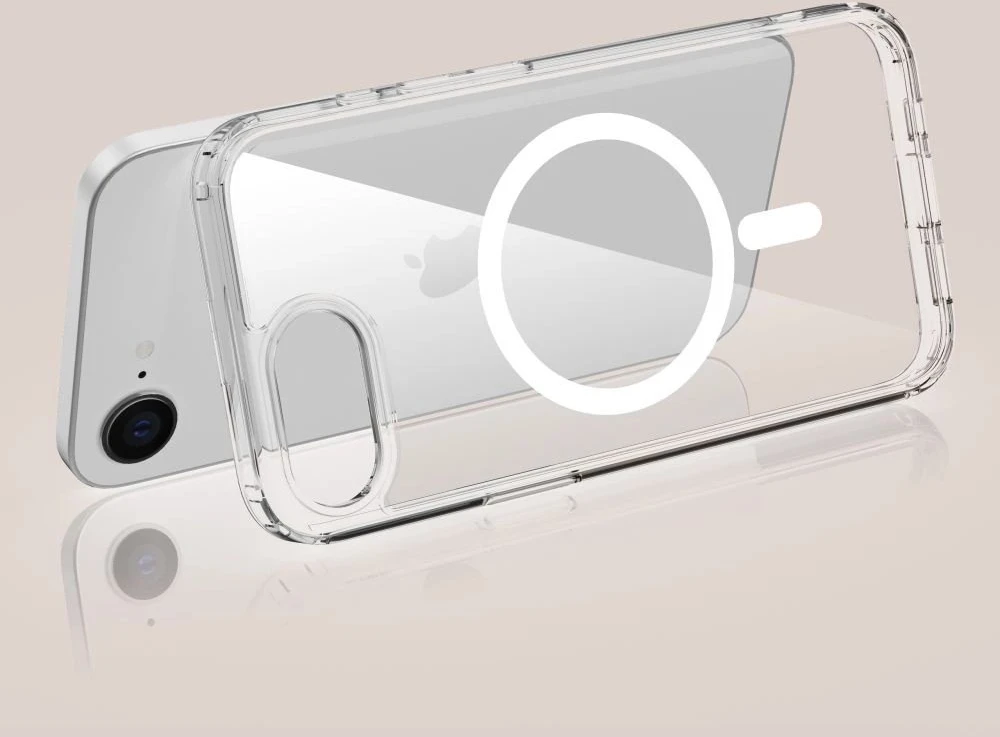 MagSafe dėklas iPhone 16e – Skaidrus