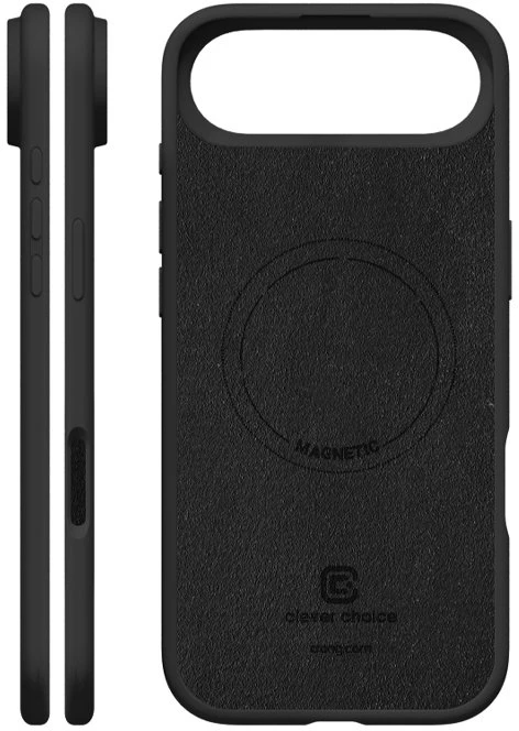 Crong Color Cover Magnetic - dėklas MagSafe Apple iPhone Air juodas