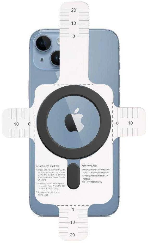 Tech-Protect MagMat MagSafe magnetic ring universal – dėklas telefonui juodos spalvos