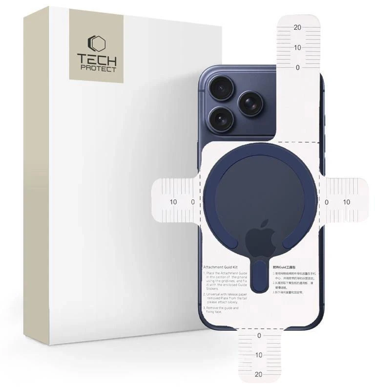 Tech-Protect MMP-200 Magnetic MagSafe žiedas telefonui mėlynos spalvos