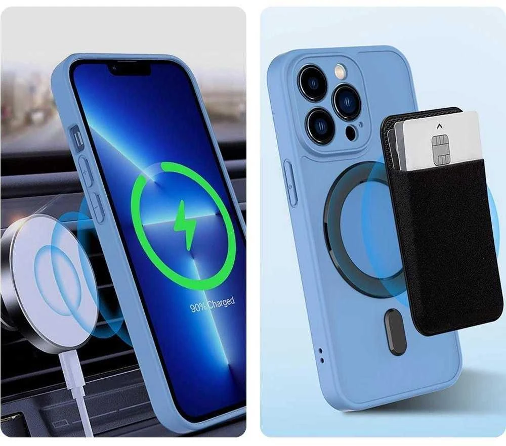 Tech-Protect MagMat MagSafe universal magnetic ring – dėklas telefonui baltos spalvos