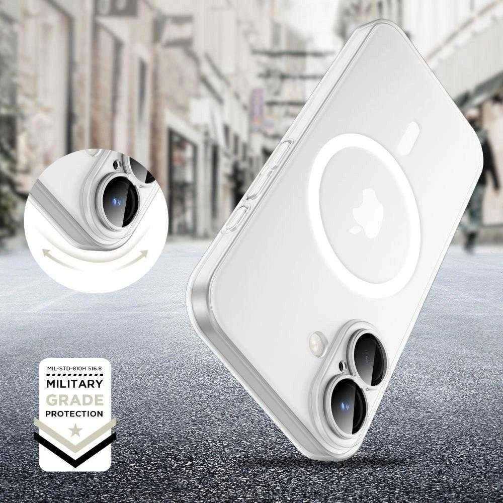 „Tech-Protect MagSlim MagSafe“ dėklas, skirtas „iPhone 16e“ / „17e“ – matinis