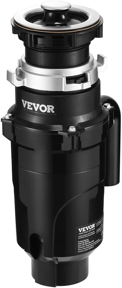 VEVOR Maisto atliekų smulkintuvas 1/2 AG 3820 RPM