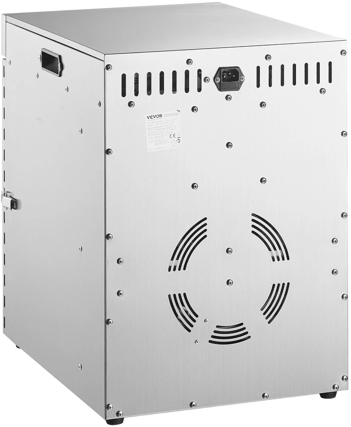 VEVOR 12 padėklų maisto džiovykla iš nerūdijančio plieno 800W