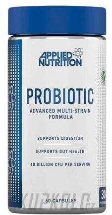 Maisto papildas kapsulėmis Applied Nutrition Probiotic Advanced Multi-Strain Formula 60 kapsulių