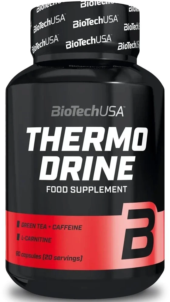 BioTech Termogeniniai papildai Thermo Drine 60 Kapsulių