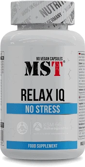 Maisto papildas kapsulėmis MST Relax IQ 90 kapsulių