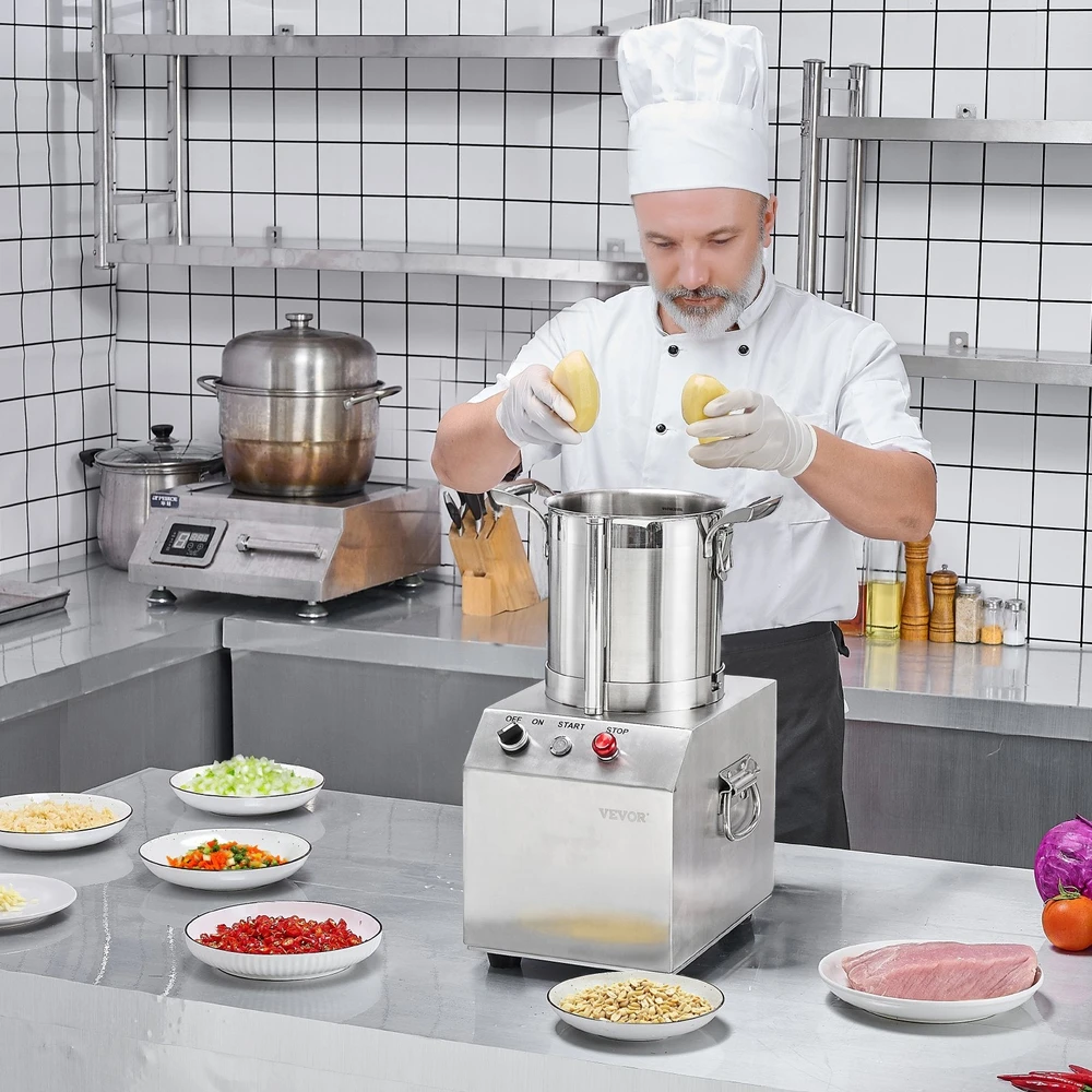VEVOR 4L maisto smulkintuvas ir daržovių pjaustytuvas
