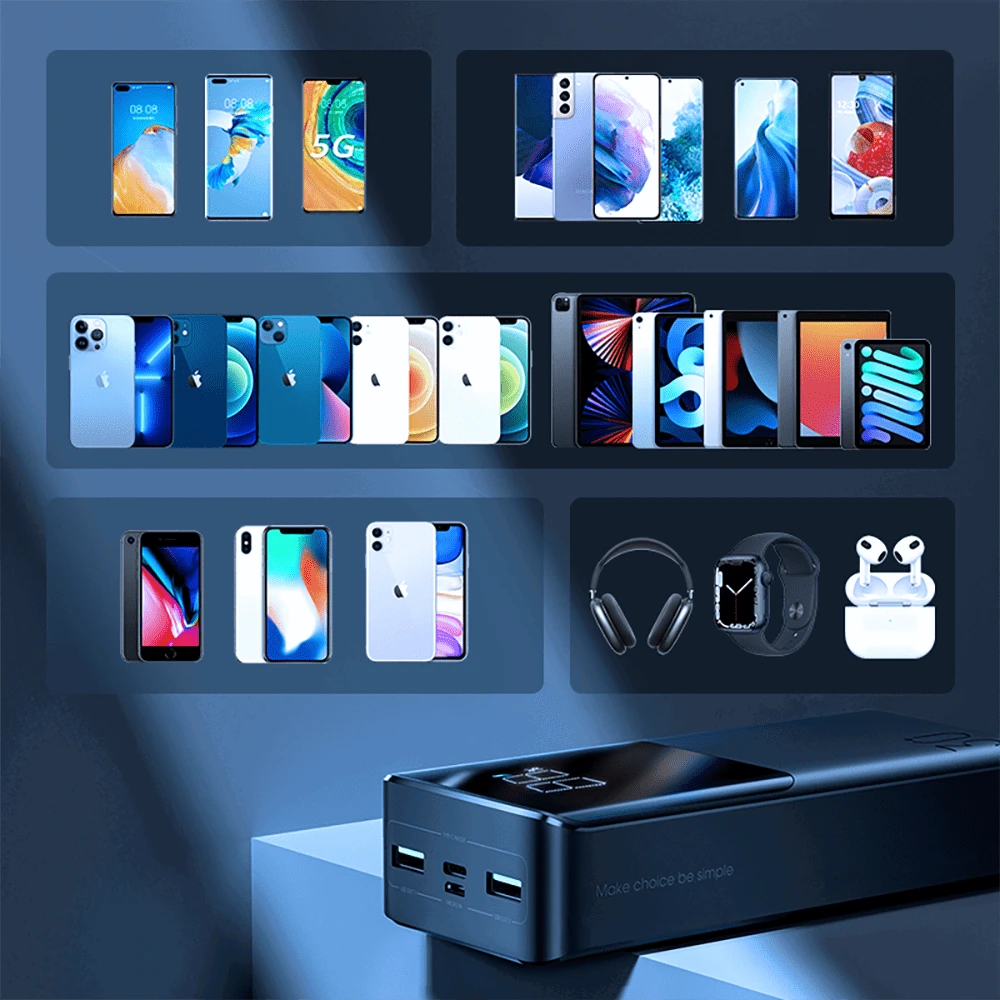 Išorinė baterija Power Bank Joyroom JR-QP193 22.5W 30000mAh juoda