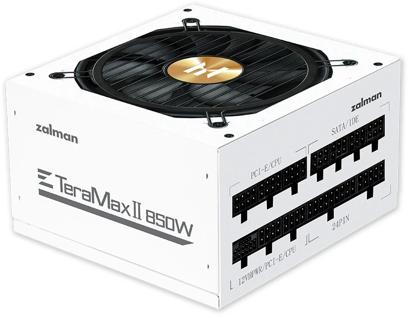 Maitinimo blokas 80 PLUS Gold Zalman TeraMax2 Gen5, 850 W, baltas