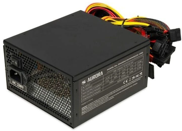Maitinimo blokas IBOX AURORA 600W 14 cm ventiliatorius ZIA600W14CMBOX