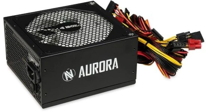 Maitinimo blokas IBOX AURORA 600W 14 cm ventiliatorius ZIA600W14CMBOX
