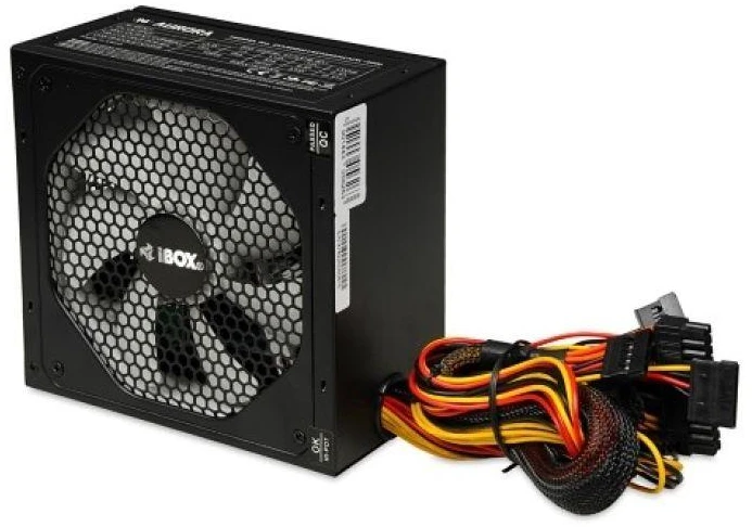 Maitinimo blokas IBOX AURORA 600W 14 cm ventiliatorius ZIA600W14CMBOX