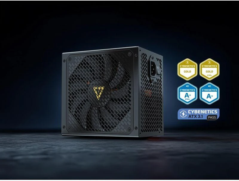 MODECOM maitinimo šaltinis VOLCANO HEX GOLD 750W ATX3.1