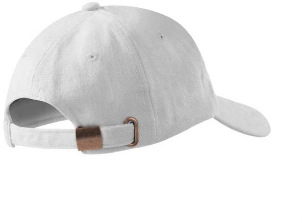 Kepurė Su Snapeliu MALFINI 5P 307 Unisex, Balta 340g/m2
