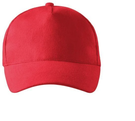 Adler Kepurė su Snapeliu MALFINI 5P 307 Unisex, Raudona 340g/m2