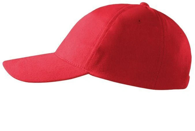 Adler Kepurė su Snapeliu MALFINI 5P 307 Unisex, Raudona 340g/m2