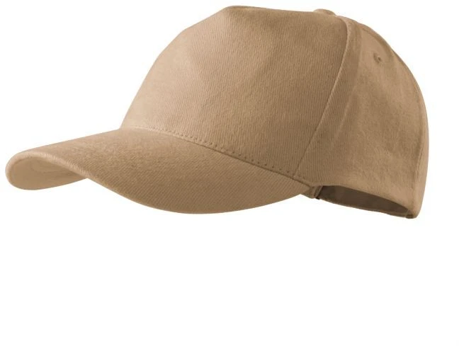 Kepurė su Snapeliu MALFINI 5P 307 Unisex, Sand 340g/m2