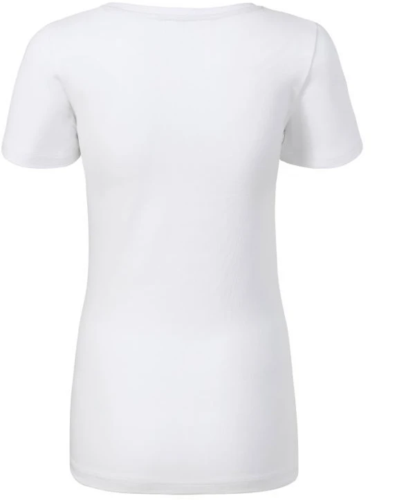 Malfini Action V-neck marškinėliai MLI-70100 balti