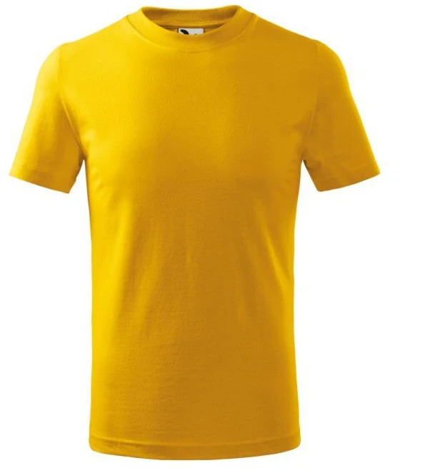 Malfini Basic Jr marškinėliai MLI-13804 geltoni