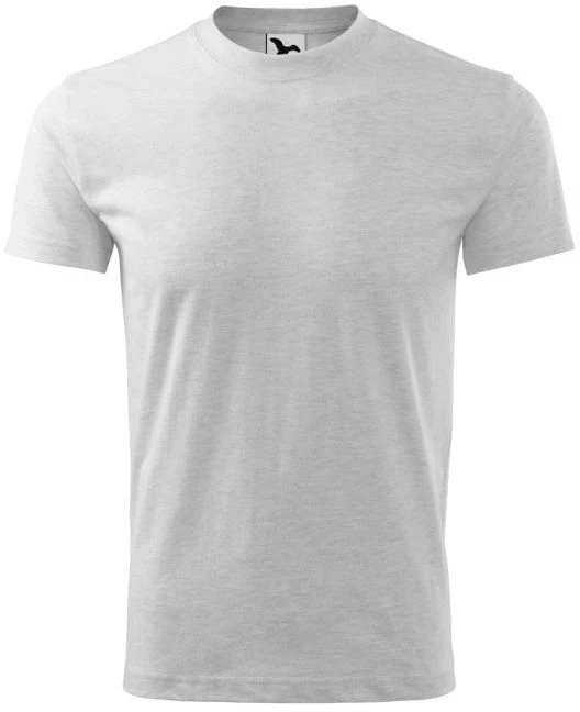 Malfini Basic Jr T-shirt MLI-13803 šviesiai pilkas melanžas