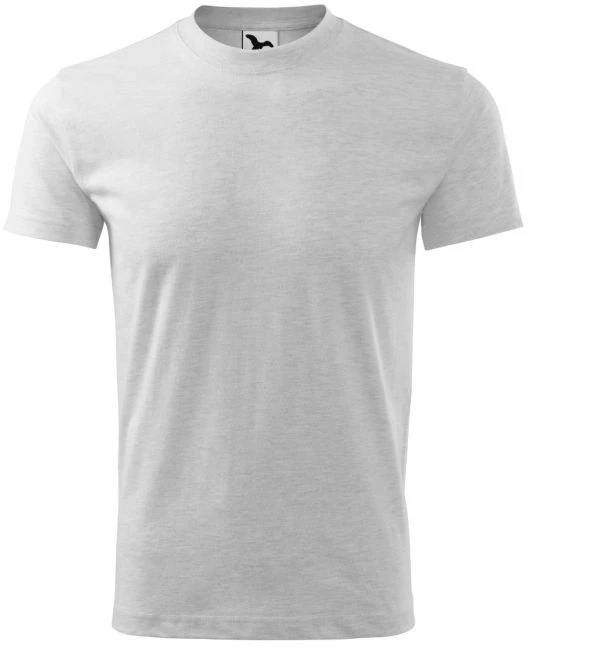 Malfini Basic Jr T-shirt MLI-13803 šviesiai pilkas melanžas