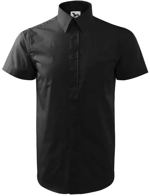 Malfini Chic M MLI-20701 marškiniai juodi