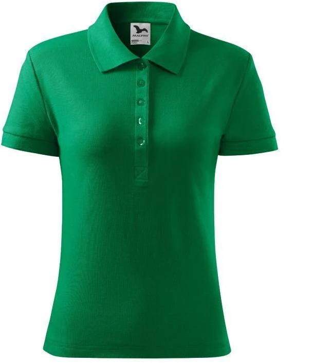 Malfini Cotton W MLI-21316 Žali Polo Marškinėliai