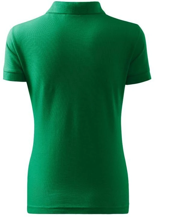 Malfini Cotton W MLI-21316 Žali Polo Marškinėliai