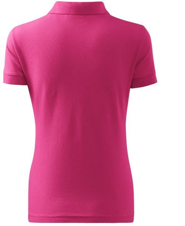 Malfini Cotton W MLI-21340 Polo marškinėliai Violetinė Raudona