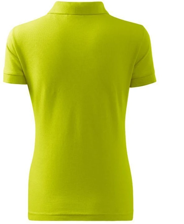 Malfini Cotton W MLI-21362 medžio anglies spalvos polo marškinėliai