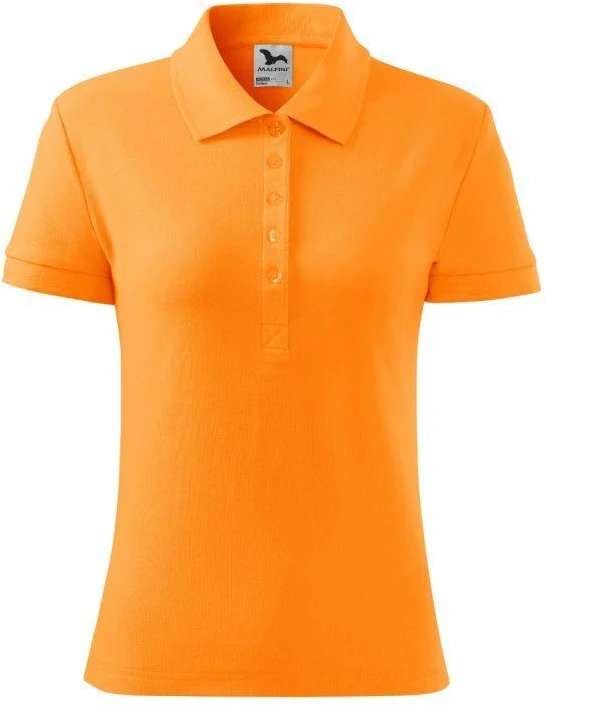 Malfini Cotton W MLI-213A2 Mandarinin Polo Marškinėliai