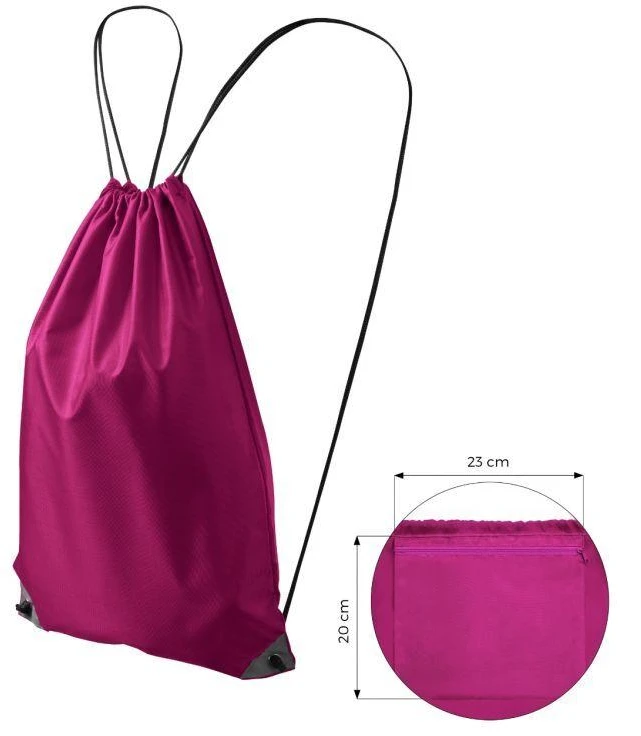 Vaikiška Gimnastikos Kuprinė MALFINI Energy 912 Fuchsia Raudona