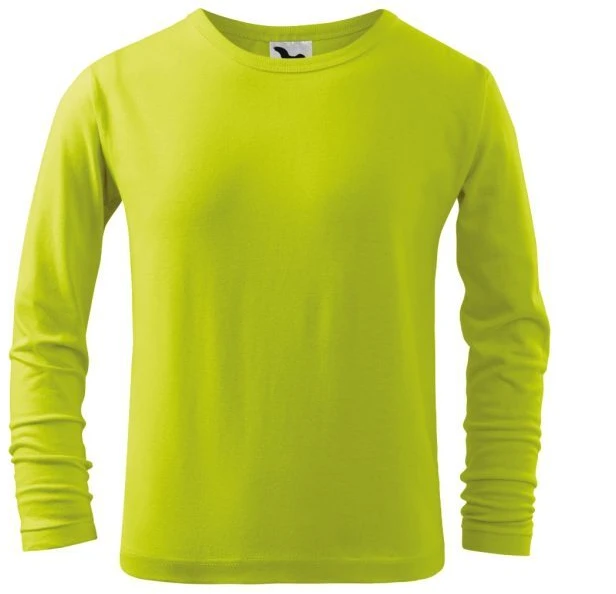 Malfini Fit-T LS Jr Marškinėliai MLI-12162 žalios