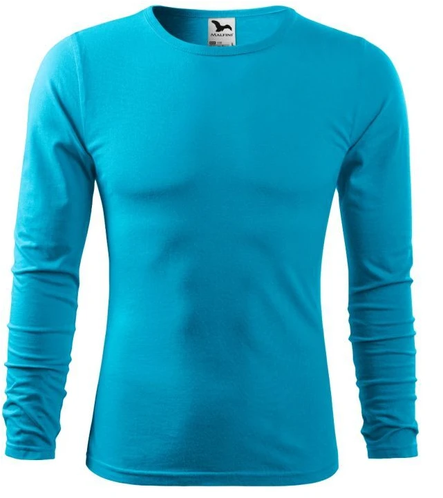 Malfini Fit-T LS M MLI-11944 turkiozo Marškinėliai