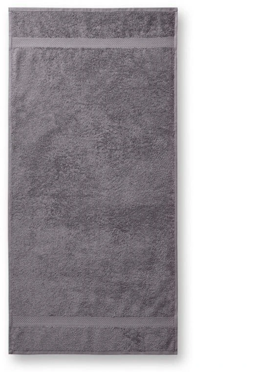 Medvilninis Rankšluostis Voniai Malfini Antique Sidabrinis 70x140cm.