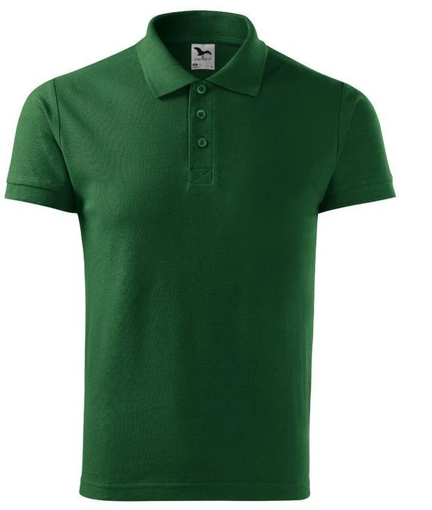 Malfini Medvilnės M MLI-21206 bordo spalvos polo marškinėliai