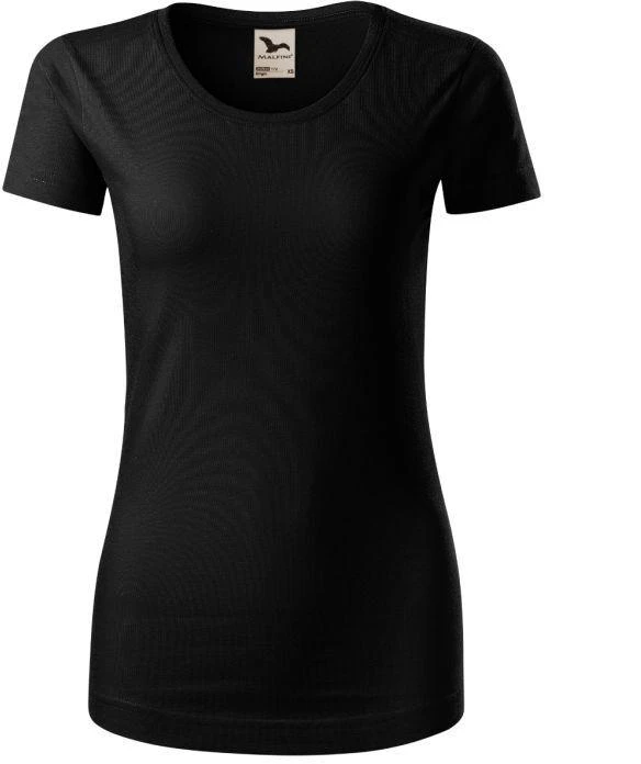 Malfini Origin T-shirt (GOTS) W MLI-17201 juoda