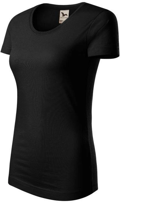 Malfini Origin T-shirt (GOTS) W MLI-17201 juoda