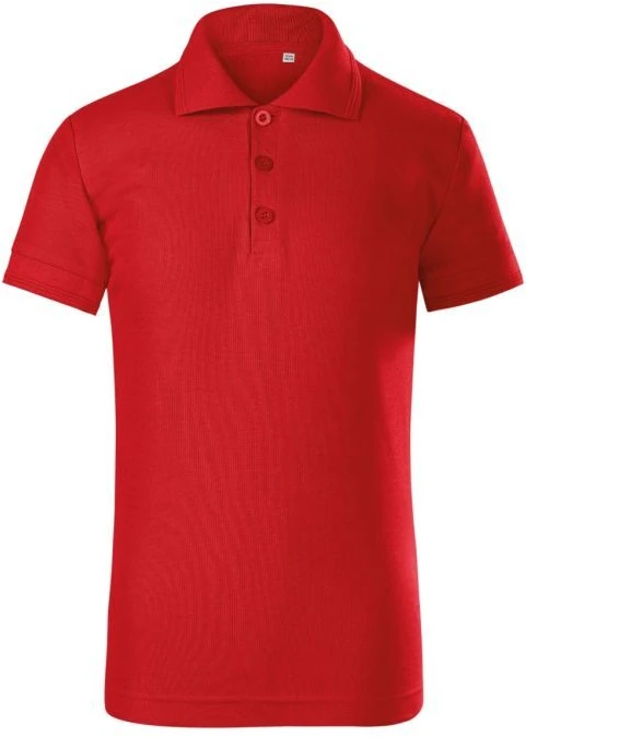 Malfini Pique Polo Free Jr MLI-F2207 raudonas polo marškinėlis