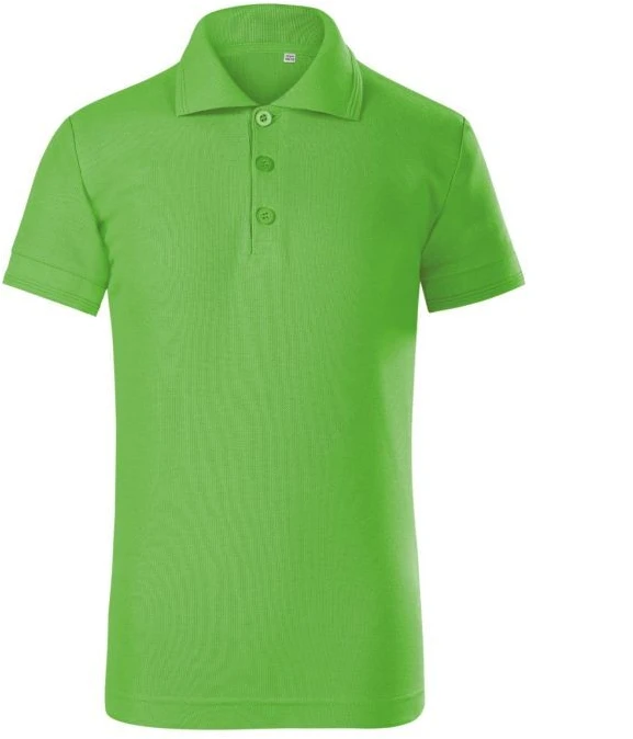 Malfini Pique Polo Free Jr polo marškinėliai MLI-F2292 žalio obuolio