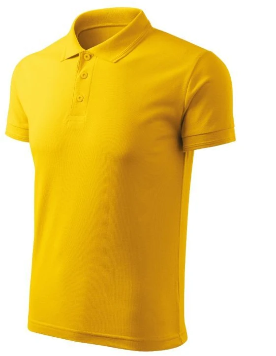 Malfini Pique Polo Free M MLI-F0304 polos marškinėliai, geltona
