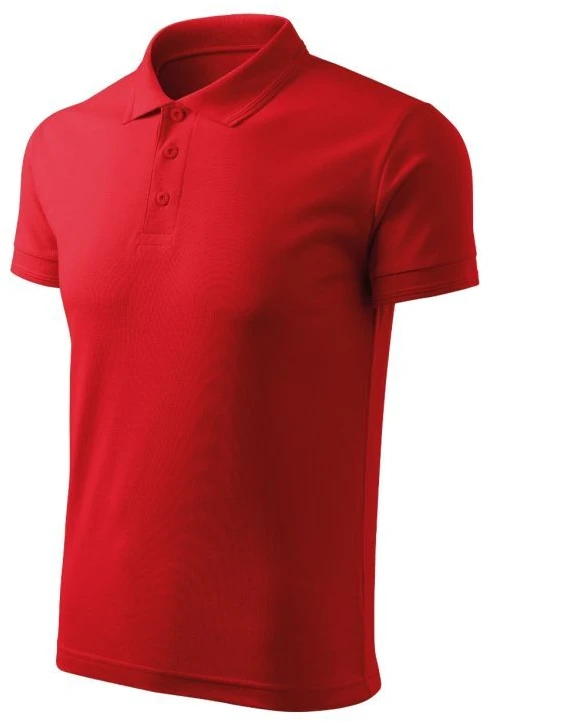 Malfini Pique Polo Free M MLI-F0307 raudonys polo marškinėliai
