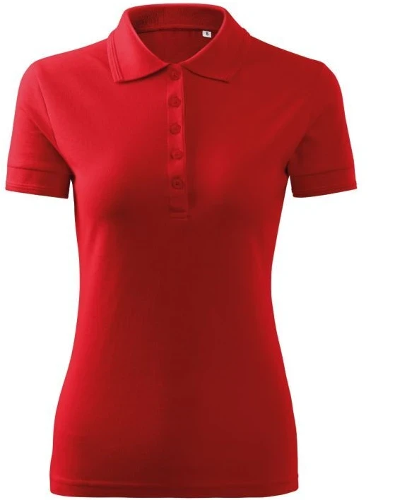Malfini Pique Polo Free W MLI-F1007 raudonas polo marškinėlis
